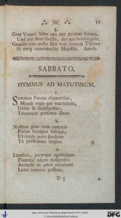 Sabbato.