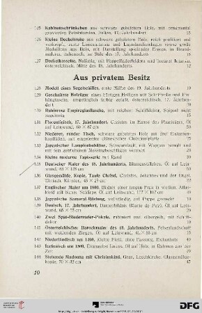 Aus privatem Besitz (Nr. 128-304)