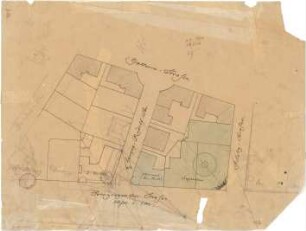 Pfann, Paul; München, Prinzregentenstr. 8; Haus Hartl - Lageplan