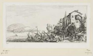 Hafen, Blatt 8 der Folge "Diverse vedute designate in Fiorenza"