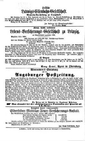 Deutsches Volksblatt für das Main- und Nachbar-Land, 1861, Jan. - 26. Sept.