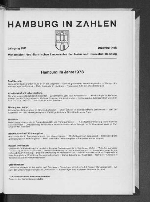 Hamburg im Jahre 1978