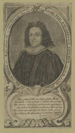 Bildnis des Georg Frid. Schnaderbach