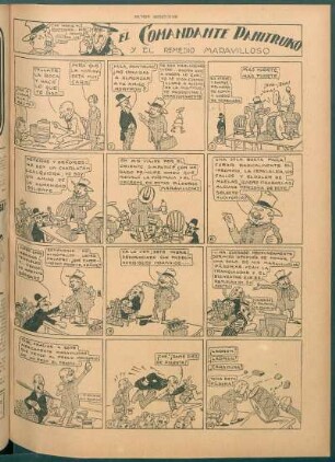 El Comandante Panitruko y el remedio maravilloso [Cómic]
