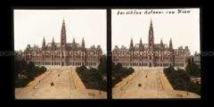 Rathaus mit Park, Wien