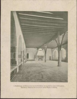 Altes Kaufhaus, Ausstellungs- und Museumssaal.