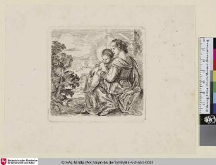 [Maria mit Kind; La Sainte Vierge et l'Enfant Jésus; Madonna and Child]