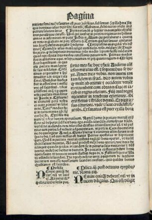 Dominica .iii. post octavas epyphanie ...
