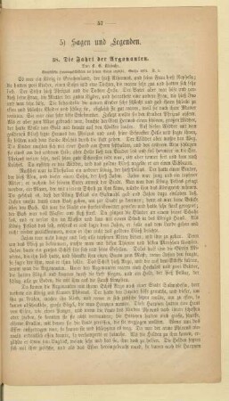 5) Sagen und Legenden