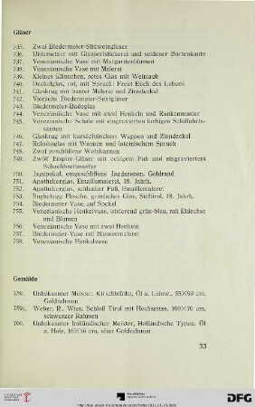 Gemälde (Nr. 759-790)