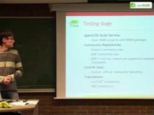 The Community role in openSUSE life-cycle