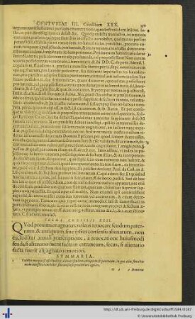 Consilium XXXI. – Consilium XL.