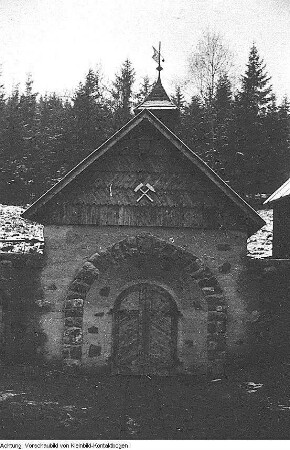 Schmiedeberg-Sadisdorf. Zinngrube Sadisdorf - VEB Zinnerz Altenberg, November 1950