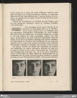 Verhalten des Photographen bei der Aufnahme