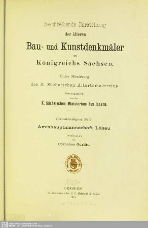 34: Amtshauptmannschaft Löbau