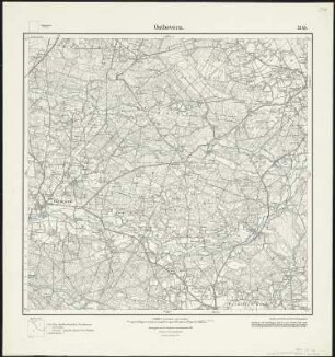 Meßtischblatt 2145 : Ostbevern, 1929 : Ostbevern. - Hrsg. 1897, einz. Nachtr. 1929. - 1:25000. - [Berlin]: Reichsamt für Landesaufnahme, 1929. - 1 Kt.