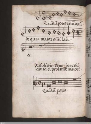 [Heinrich Isaac] : Quantum potes tantum gaude