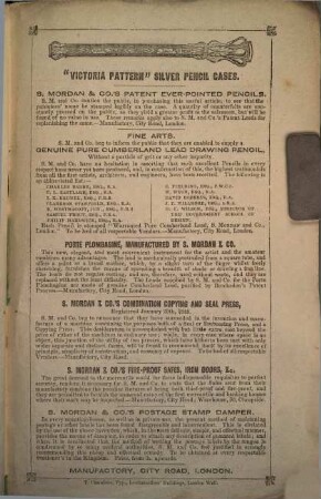 A few words on the miseries of the desk, and their remedies