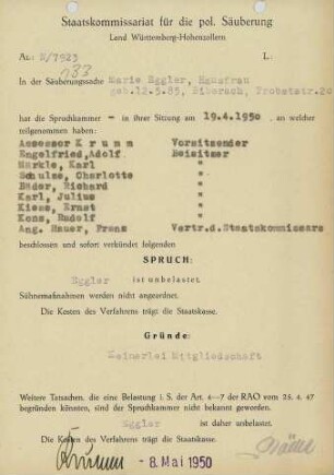 Eggler, Marie