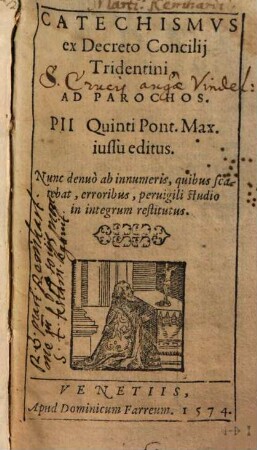 Catechismus ex decreto Concilii Tridentini, ad parochos