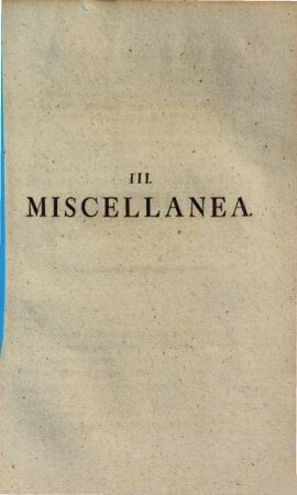 [Carmina], 3.. Miscellanea