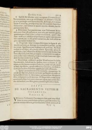 XXXVI. De Sacramentis Veteris Testamenti.
