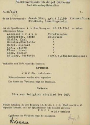 Dürr, Jakob