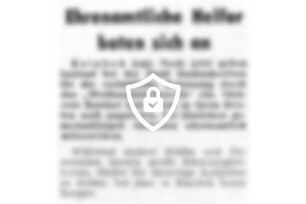 Ehrenamtliche Helfer boten sich an