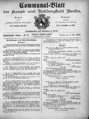 1887,11: No. 11, 13. März 1887