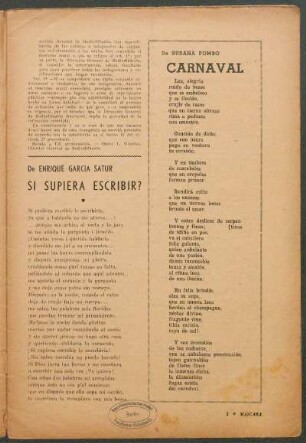 Si supiera escribir?