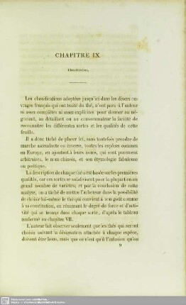 Chap. IX. Classification