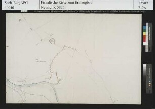 Gegend von Conradsdorf mit dort befindlichen Grubenbauen
