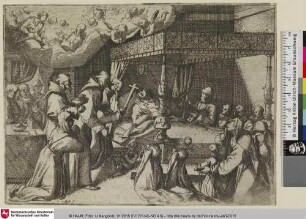[Tod der Königin Margareth von Spanien; La mort chrétienne de Marguerite reine d'Espagne]