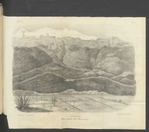 Ixtaccihuatl. Vista tomada desde Amezca ameca