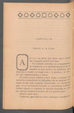 Capítulo IX - Junto a la fosa.