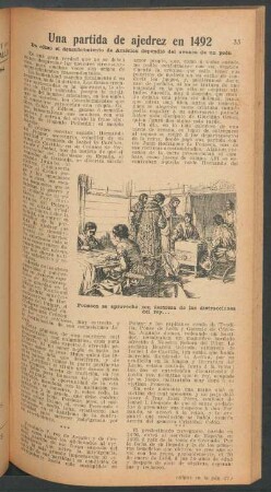 Una partida de ajedrez en 1492 : De cómo el descubrimiento de América dependió del avance de un peón