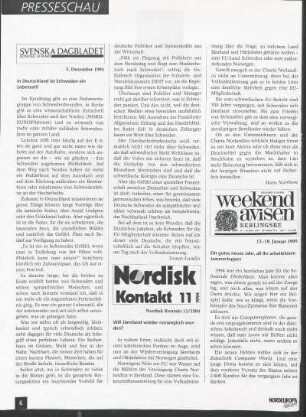 Presseschau