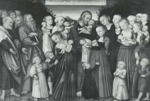 Christus segnet die Kinder