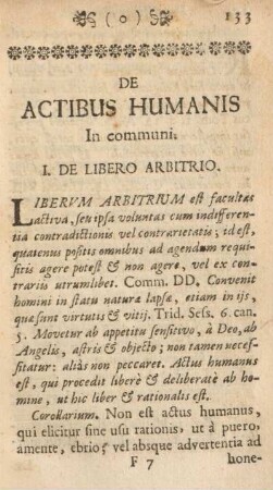 De actibus humanis.
