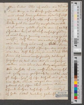 Brief an Philipp Otto Runge