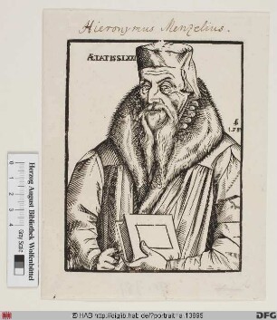 Bildnis Hieronymus Mencel(ius)