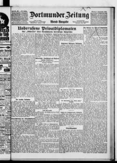 Dortmunder Zeitung. 1874-1939