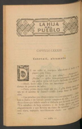 Capítulo LXXXIII - Canevari, abrumado