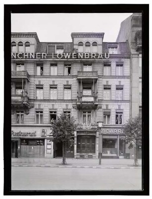 Kleines Theater Unter den Linden (auch: Schall und Rauch), Berlin: Ansicht von Norden, (Negativ zu Inv. Nr. TBS 026,08)