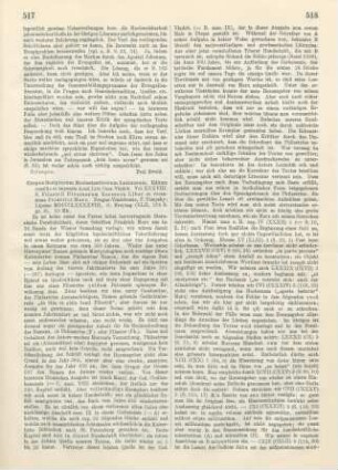 517-519 [Rezension] Corpus scriptorum ecclesiasticorum Latinorum ; 38.Sancti Filastrii Episcopi Brixiensis Diversarvm hereseon liber