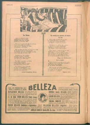 La moderna poesía alemana : Los dos