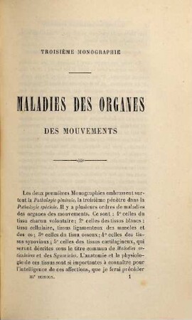 Maladies des organes du mouvement, os, muscles, etc., en général