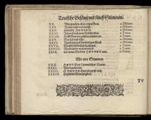 Teutsche Gesäng