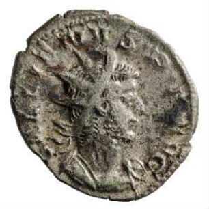 Münze, Antoninian, 258 - 259 n. Chr.