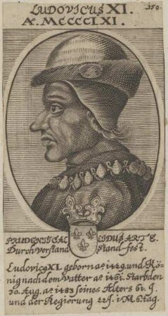 Bildnis von Ludovicus XI., König von Frankreich